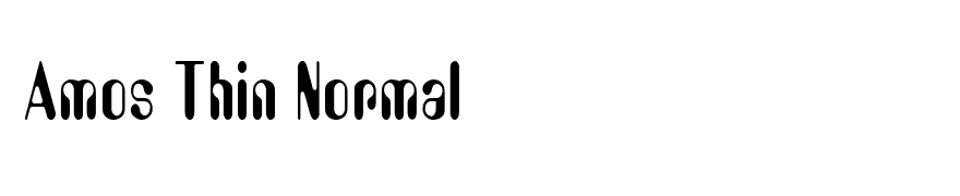 Amos Thin Normal
