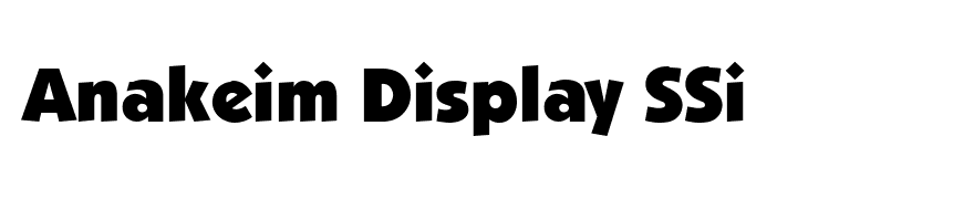 Anakeim Display SSi
