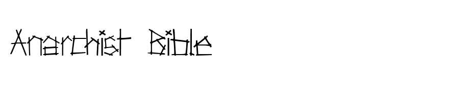 Anarchist Bible