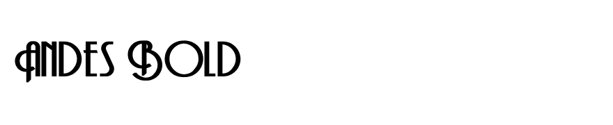 Andes Bold