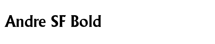 Andre SF Bold