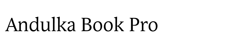 Andulka Book Pro