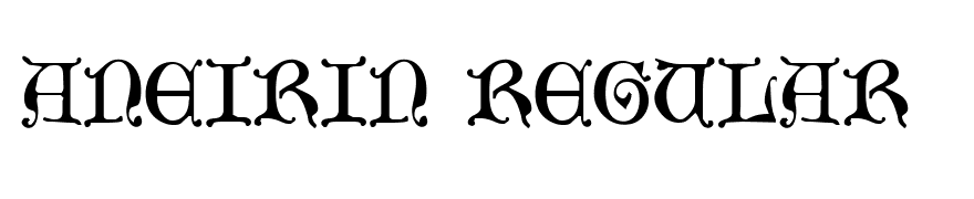 Aneirin Regular
