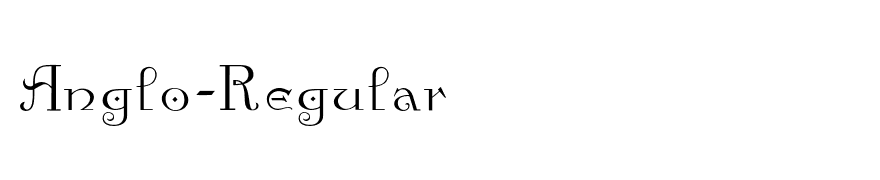 Anglo-Regular