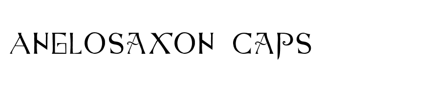 AngloSaxon Caps