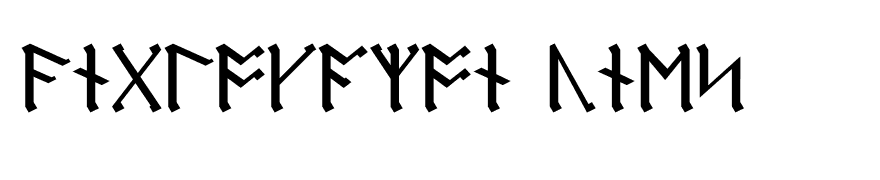 AngloSaxon Runes