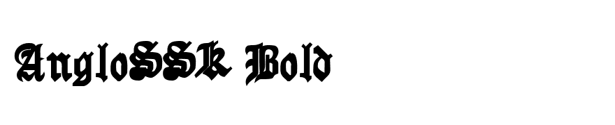 AngloSSK Bold