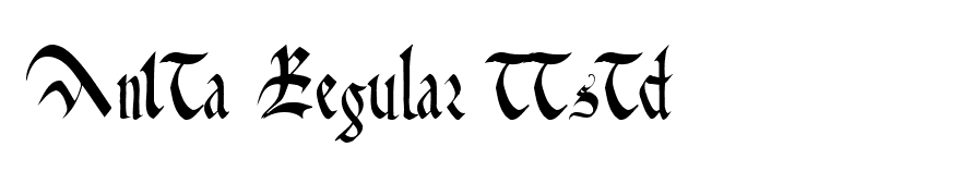 Anita Regular ttstd