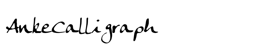 AnkeCalligraph