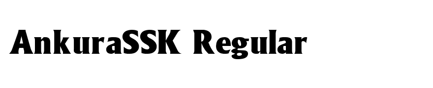 AnkuraSSK Regular