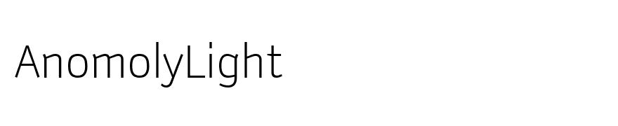 AnomolyLight