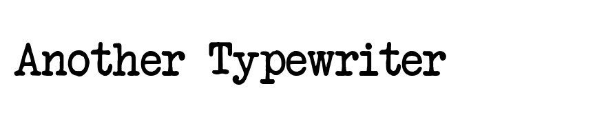 Another Typewriter