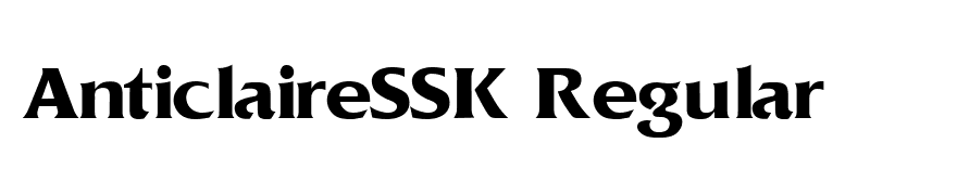 AnticlaireSSK Regular