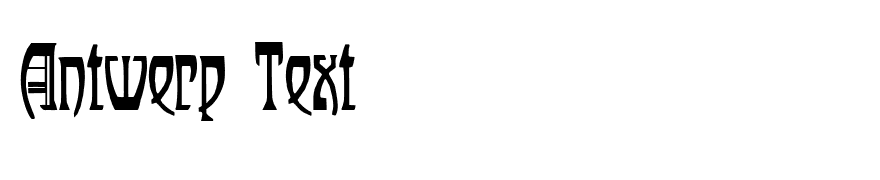 Antwerp Text