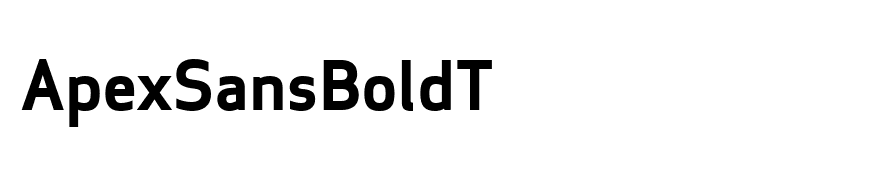 ApexSansBoldT