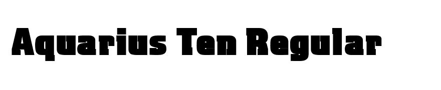 Aquarius Ten Regular