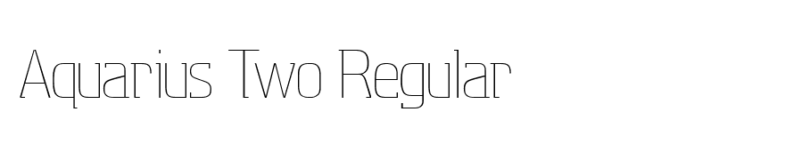 Aquarius Two Regular