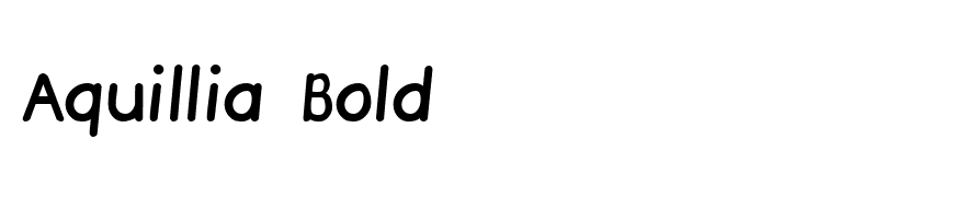 Aquillia Bold