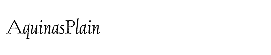 AquinasPlain