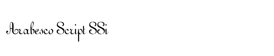 Arabesco Script SSi