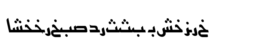 ArabicKufiSSK Italic