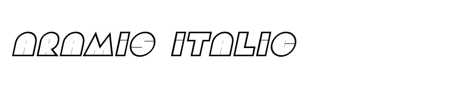 Aramis Italic