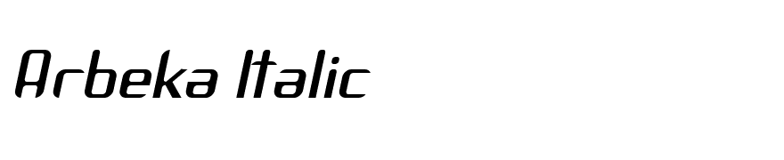 Arbeka Italic