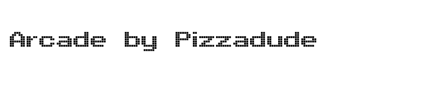 Arcade by Pizzadude