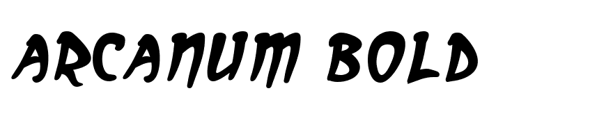 Arcanum Bold