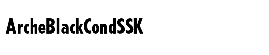 ArcheBlackCondSSK