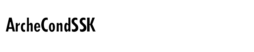 ArcheCondSSK
