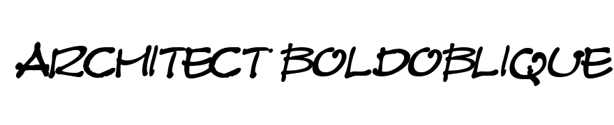 Architect BoldOblique
