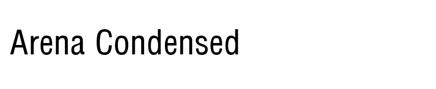 Arena Condensed