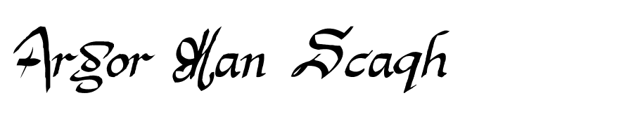 Argor Man Scaqh