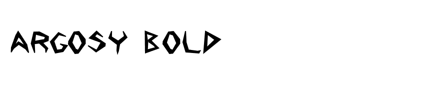 Argosy Bold