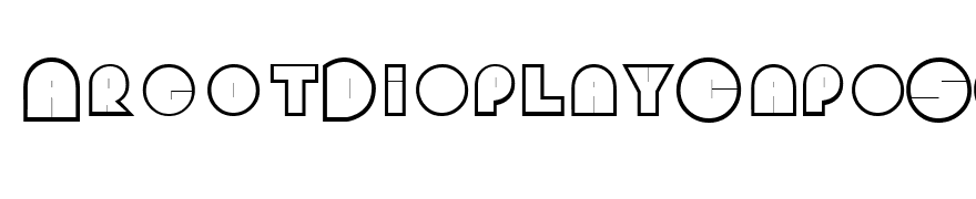 ArgotDisplayCapsSSK Regular