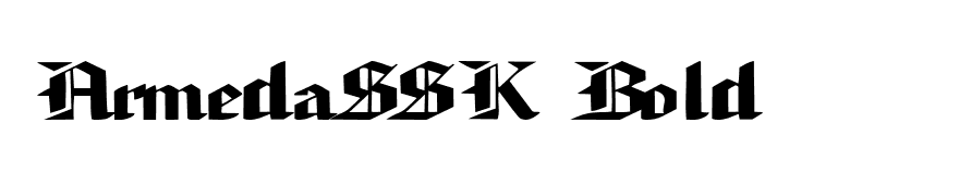 ArmedaSSK Bold