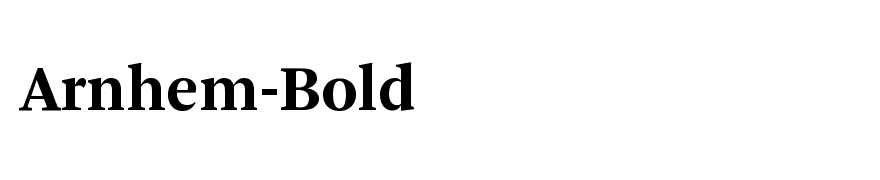 Arnhem-Bold