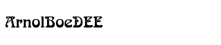 ArnolBoeDEE