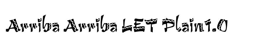 Arriba Arriba LET Plain1.0