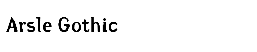 Arsle Gothic