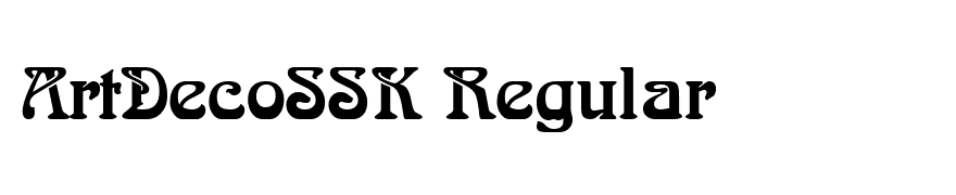 ArtDecoSSK Regular