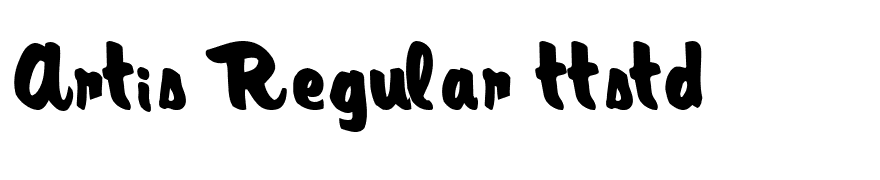 Artis Regular ttstd