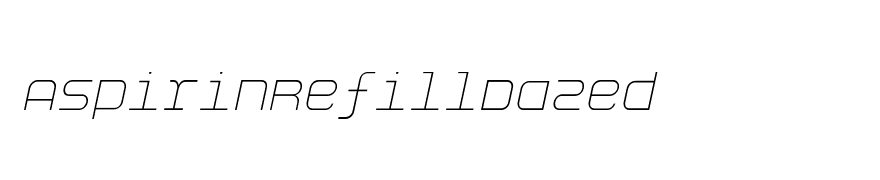 AspirinRefillDazed