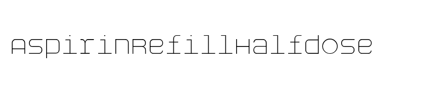 AspirinRefillHalfdose