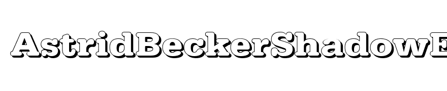 AstridBeckerShadowE-Bold
