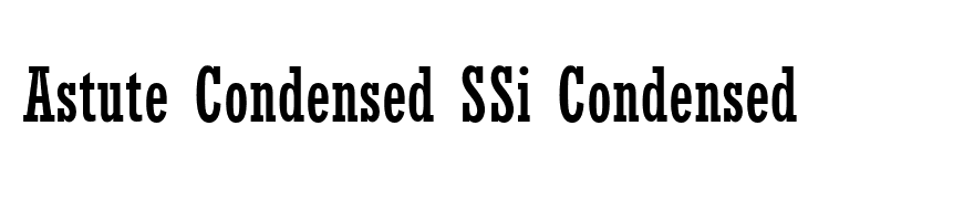 Astute Condensed SSi Condensed