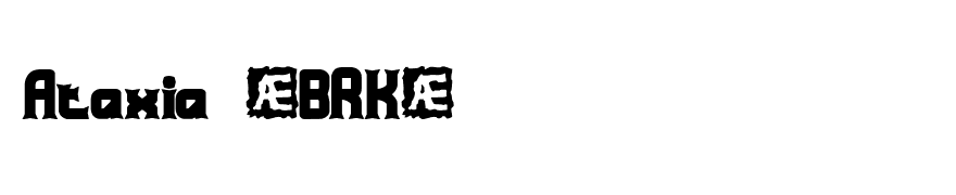 Ataxia (BRK)