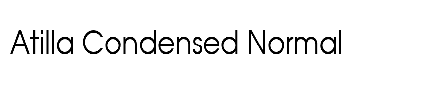 Atilla Condensed Normal