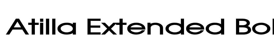 Atilla Extended Bold